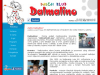 Frontpage screenshot for site: (http://www.dalmalino.hr)