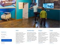 Frontpage screenshot for site: NOVENA (http://novena.hr)