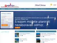 Frontpage screenshot for site: AS Adria Service (http://www.as-adria.hr/)