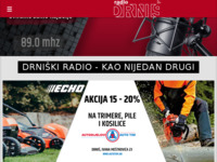 Slika naslovnice sjedišta: Radio postaja Drniš d.o.o. (http://www.radiodrnis.hr)