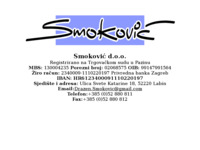 Frontpage screenshot for site: Smokovic.com osobne stranice (http://www.smokovic.com/)