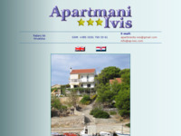 Frontpage screenshot for site: Apartmani Ivis - Ražanj, Šibenska Rogoznica (http://www.ap-ivis.com)