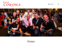 Frontpage screenshot for site: Band za sve zabave (http://www.grupacorona.de)