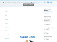 Frontpage screenshot for site: Duga tečajevi stranih jezika (http://www.duga-skola.com)