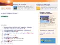 Frontpage screenshot for site: Rab (http://www.kroatien-links.de/insel-rab.htm)