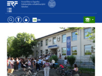 Slika naslovnice sjedišta: Edukacijsko rehabilitacijski fakultet (http://www.erf.hr/)