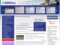 Frontpage screenshot for site: Marbis tours (http://www.marbis.hr)