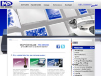 Frontpage screenshot for site: MiA design studio (http://www.miadesign.hr/)