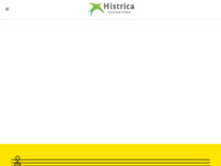 Frontpage screenshot for site: Histrica, otkrijte Istru. (http://www.histrica.com/)