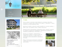 Frontpage screenshot for site: Dom Pejaković - Dom za starije i nemoćne osobe (http://www.dom-pejakovic.hr)