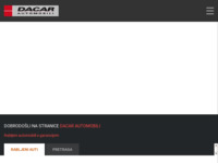 Frontpage screenshot for site: dacar.hr (http://www.dacar.hr)