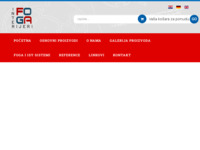 Frontpage screenshot for site: Foga interijeri (http://www.foga.hr/)