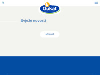 Slika naslovnice sjedišta: Dukat (http://www.dukat.hr/)