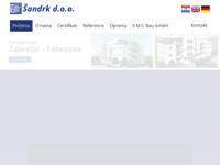 Slika naslovnice sjedišta: Šandrk d.o.o. (http://www.sandrk.hr)