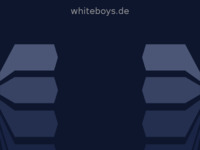 Frontpage screenshot for site: (http://www.whiteboys.de)