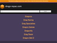 Frontpage screenshot for site: (http://www.drago-repac.com/)