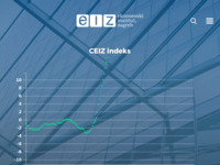 Frontpage screenshot for site: Ekonomski institut Zagreb (http://www.eizg.hr/)