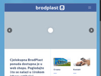 Slika naslovnice sjedišta: BrodPlastd.o.o. - Slavonski Brod (http://www.brodplast.com/)