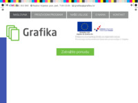 Frontpage screenshot for site: Grafika d.o.o. (http://www.grafika.hr/)