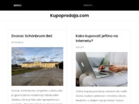 Frontpage screenshot for site: Kupoprodaja (http://www.kupoprodaja.com/)