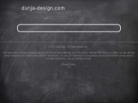 Frontpage screenshot for site: (http://www.dunja-design.com)