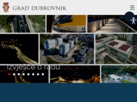 Frontpage screenshot for site: (http://www.dubrovnik.hr/)