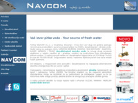 Frontpage screenshot for site: Navcom d.o.o. (http://www.navcom.hr/)