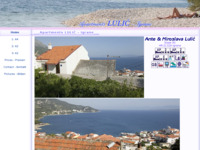 Frontpage screenshot for site: Aprtmani Lulić - Igrane (http://www.igrane.com/lulic-ante/)