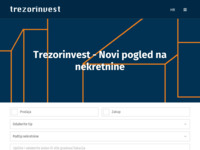 Frontpage screenshot for site: (http://www.trezorinvest.hr/)
