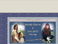 Frontpage screenshot for site: Dennisay's & Geantles Collies (http://deyadream.tripod.com/)